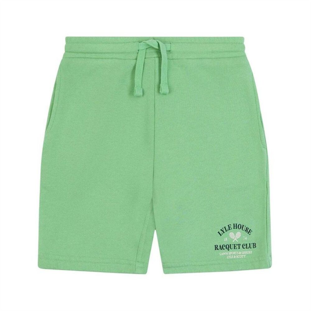Lyle & Scott Boys Club Sweat Shorts / Green